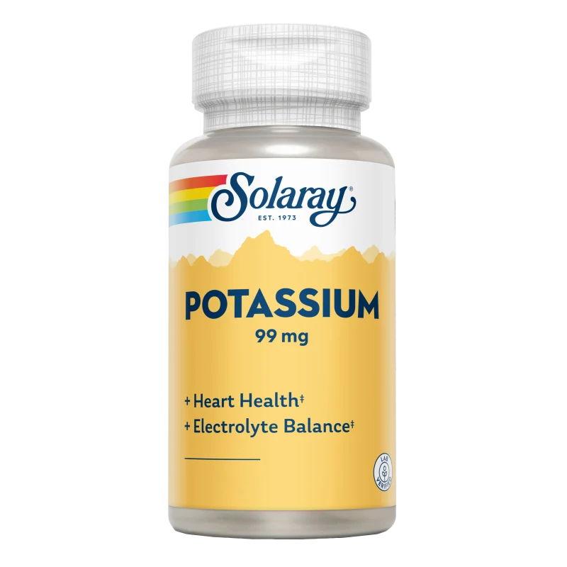 Potasio Citrato 99 mg · Solaray · 60 cápsulas