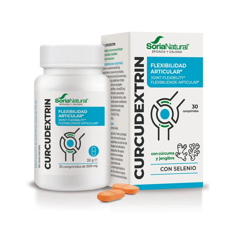 Curcudextrin · Soria Natural · 30 comprimidos