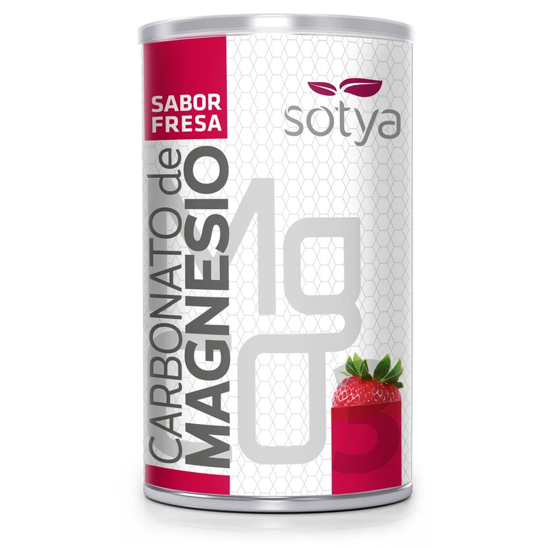 Carbonato de Magnesio - Sabor Fresa · Sotya · 180 gramos