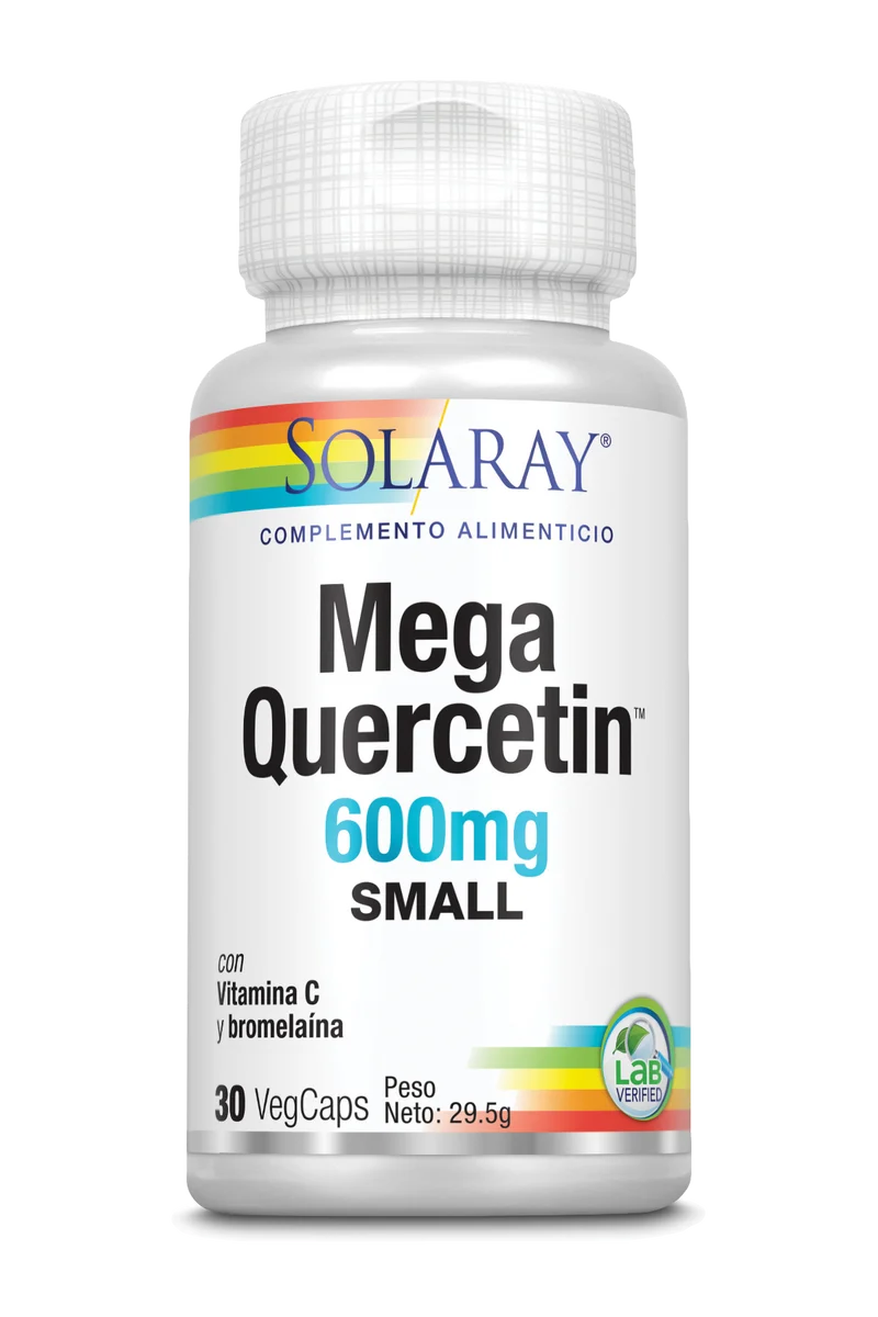 Mega Quercitin SMALL · Solaray · 30 cápsulas