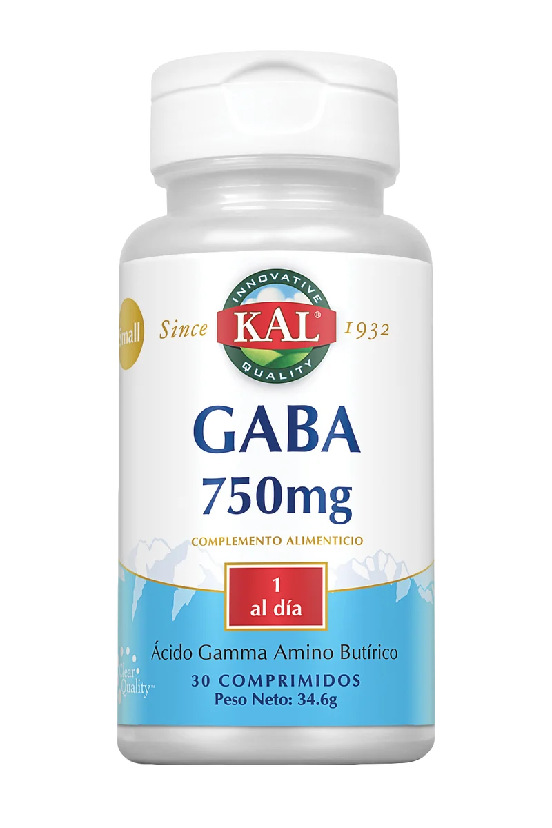 GABA 750 mg SMALL · KAL · 30 comprimidos