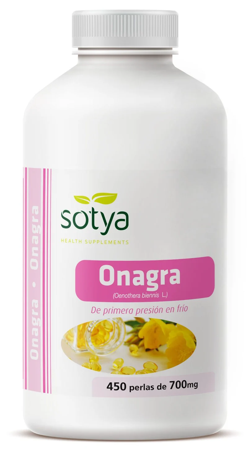 Aceite de Onagra 500 mg · Sotya · 450 perlas