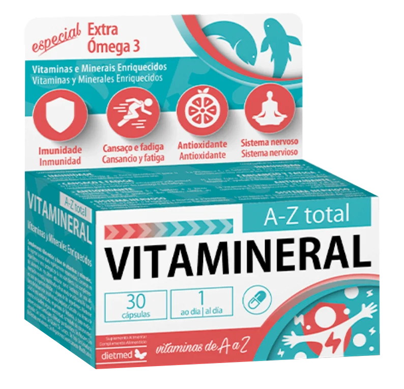 Vitamineral A-Z Total · DietMed · 30 perlas