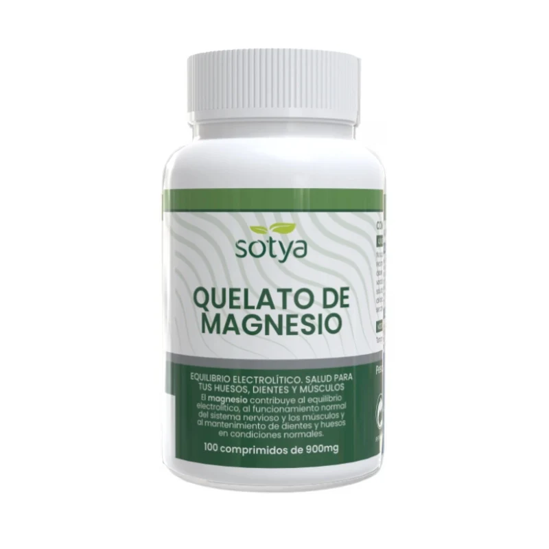 Quelato de Magnesio · Sotya · 100 comprimidos