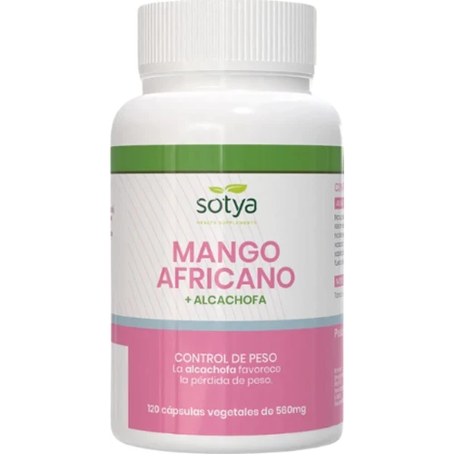 Mango Africano + Alcachofa · Sotya · 120 cápsulas