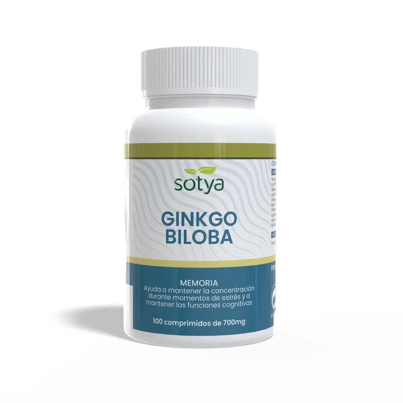 Ginkgo Biloba · Sotya · 100 comprimidos