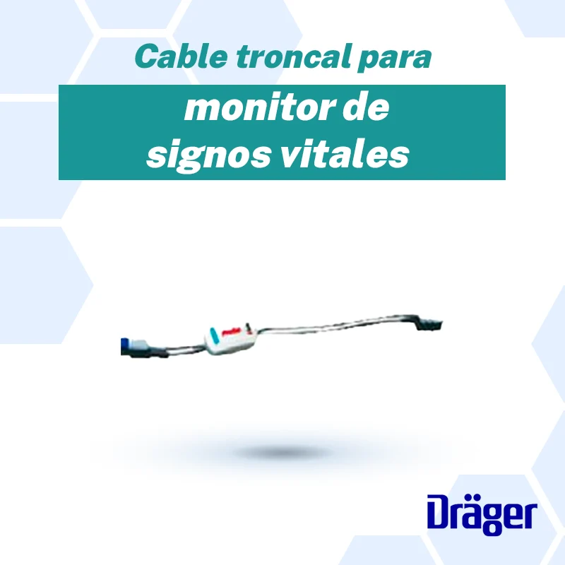 CABLE TRONCAL P/ MONITOR DE SIGNOS VITALES