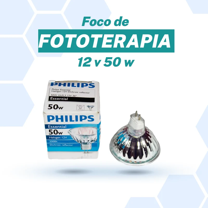 FOCO DE FOTOTERAPIA 12V 50W