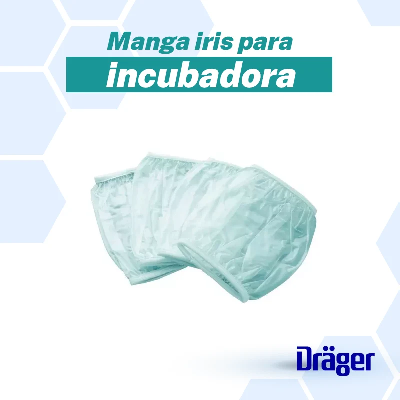 Manga iris para incubadora