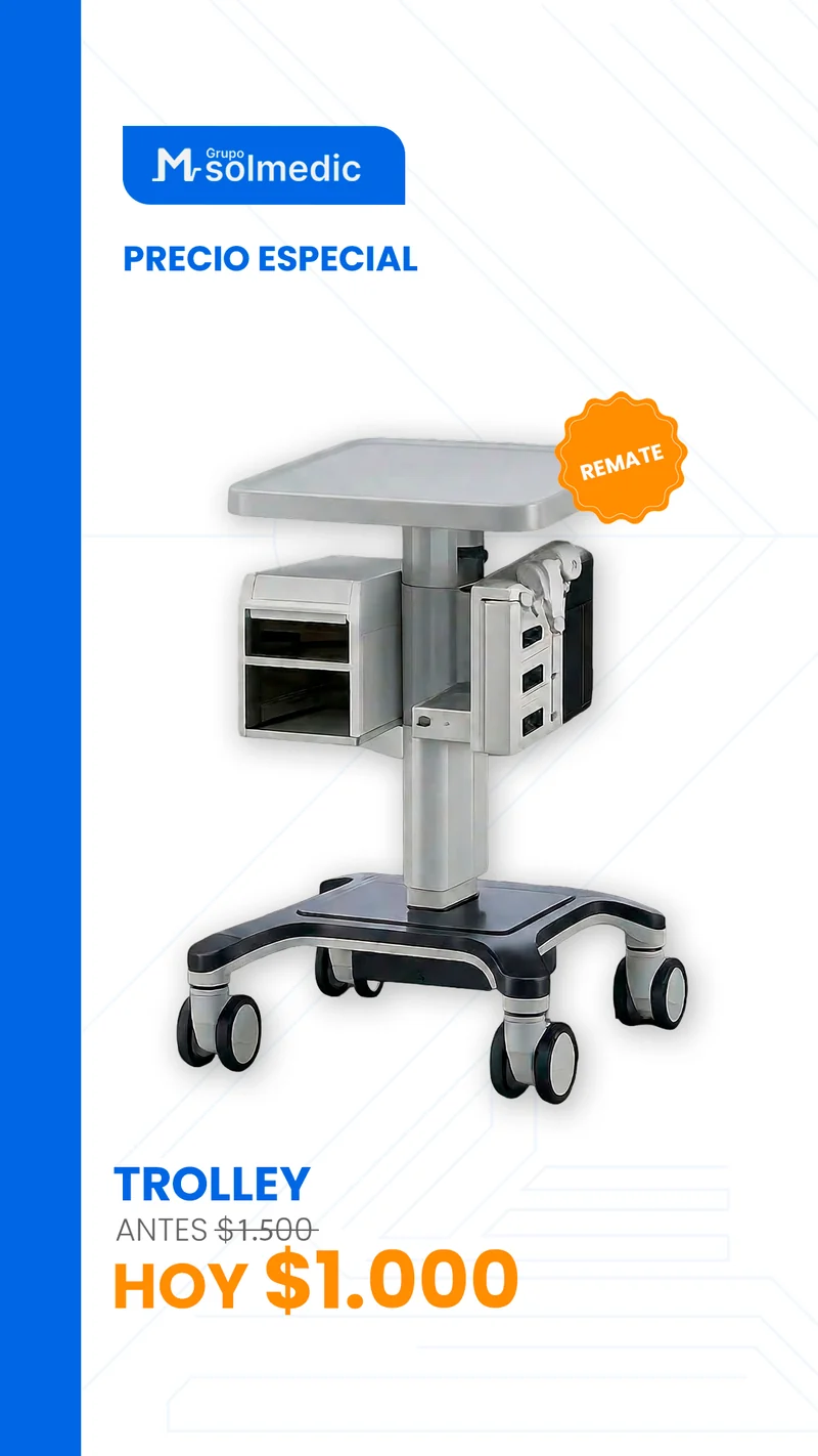 Carrito de trasporte Universal | Portátil | Trolley | Estabilidad y Ergonomía