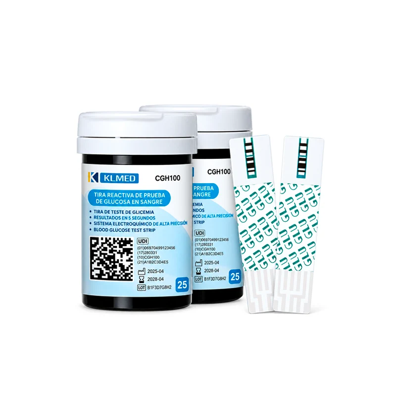 Tiras Reactivas de Glucosa para Medidor CGH11 - 50 uds