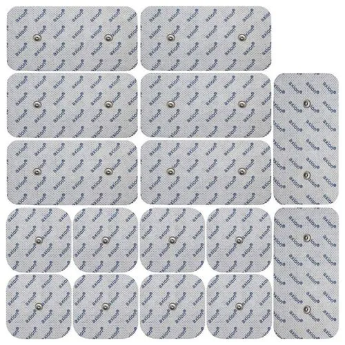 Elektroden Misch-Set - 16 Stück - passend zu Compex - 3,75mm Druckknopf