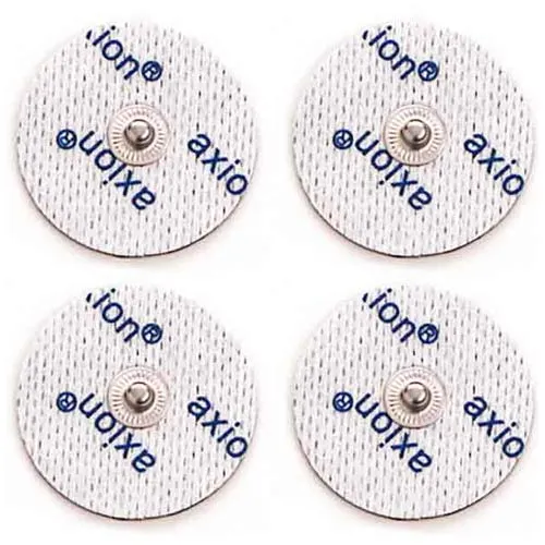 Elektroden (rund), Ø 3.2 cm - 4 Stück - passend zu Beurer, Sanitas - 3,5mm Druckknopf
