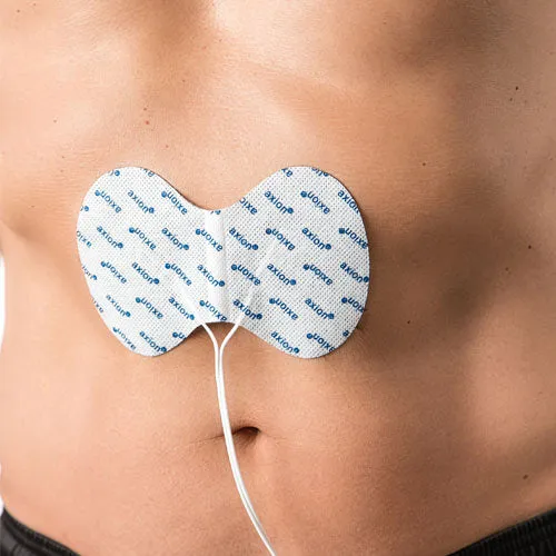 Bauchmuskel-Elektrode - 1 Stück - passend zu axion, Prorelax, Promed, Auvon - 2mm Steckanschluss