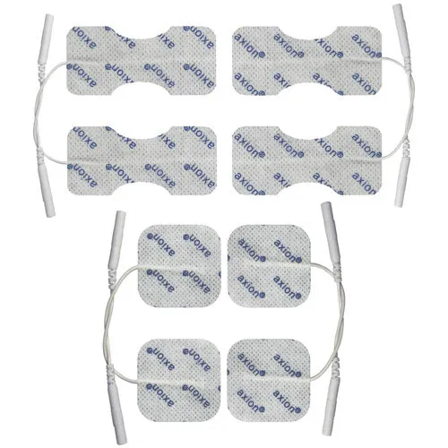 Elektroden-Set für Finger und Handgelenk - passend zu axion, Prorelax, Promed - 2mm Steckanschluss