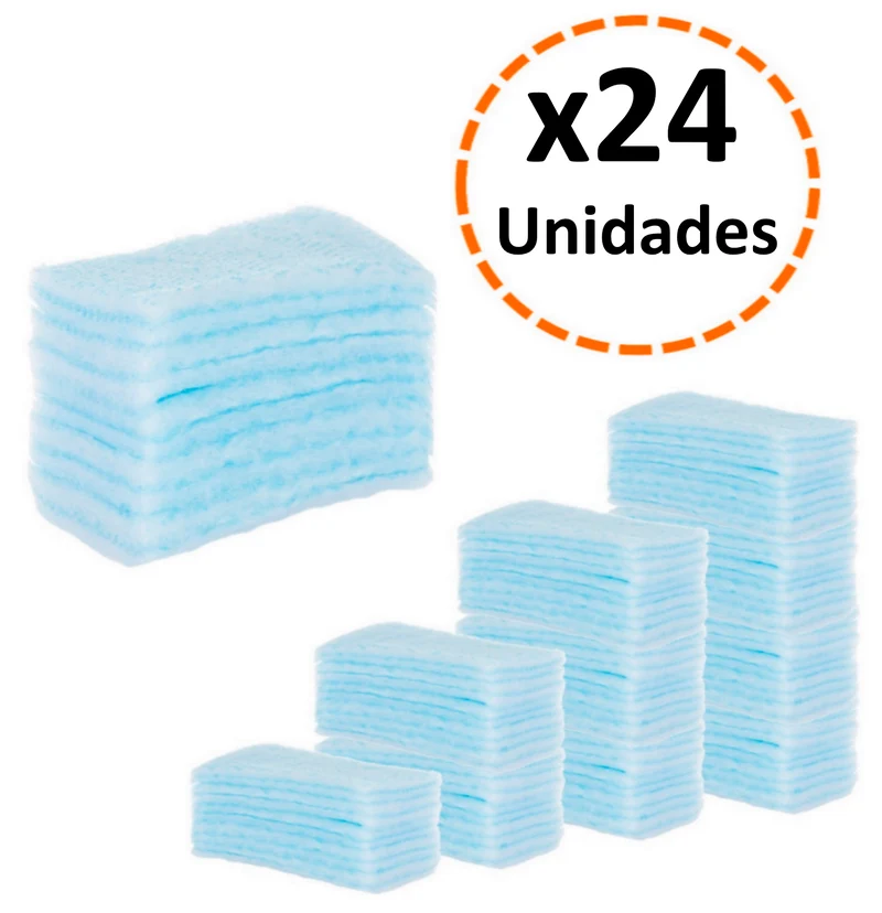 Esponjas Jabonosas Desechables 24 Unidades