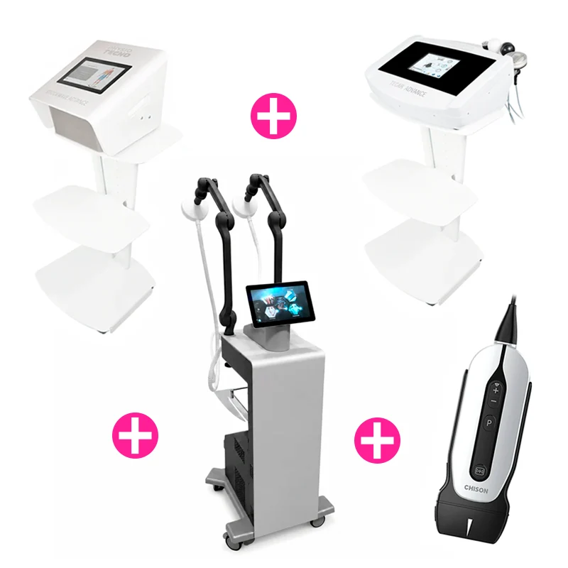 Pack ELECTRO PRO - Diatermia + Ecógrafo + Súper Inductivo + Ondas de Choque