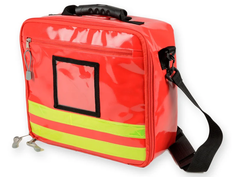 Bolsa cubo recubierta de pvc - Roja