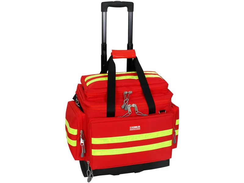 Bolsa trolley inteligente - Mediana - Roja