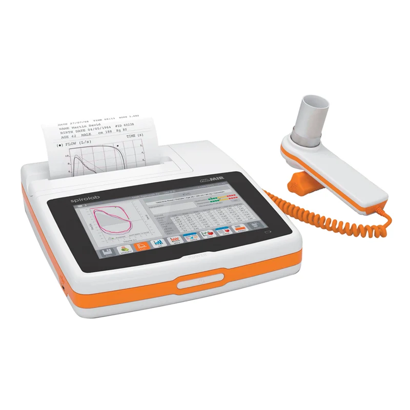 Espirómetro a color SPIROLAB con pantalla táctil
