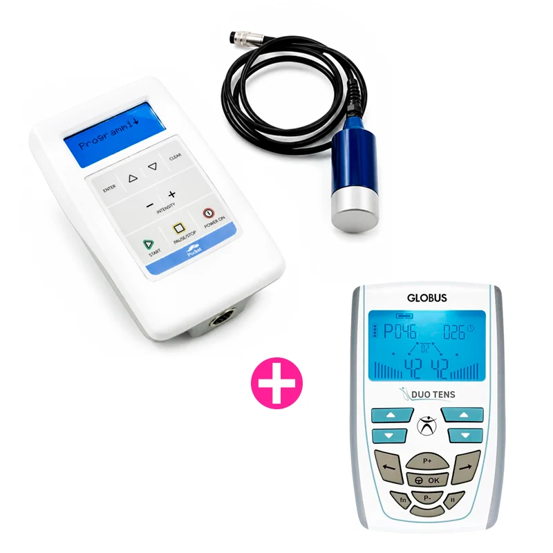 Pack Ultrasonido Portátil Sonovit + Electroestimulador Globus Duo Tens