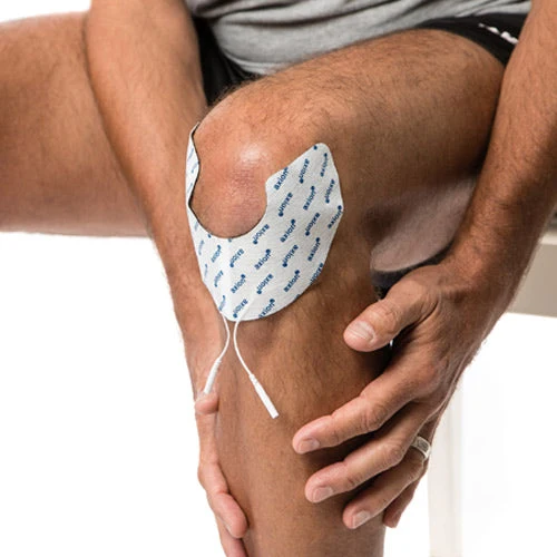 Knie-Elektrode - 2 Stück - passend zu axion, Prorelax, Promed, Auvon - 2mm Steckanschluss