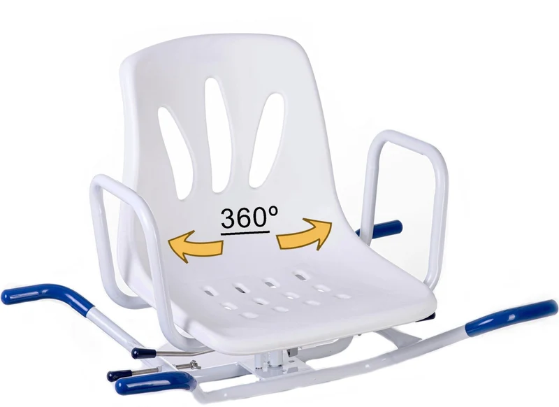 Silla de Bañera Giratoria 360º Confort