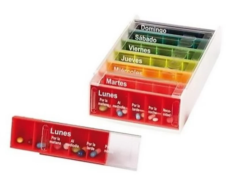 Pastillero Semanal Arcoiris