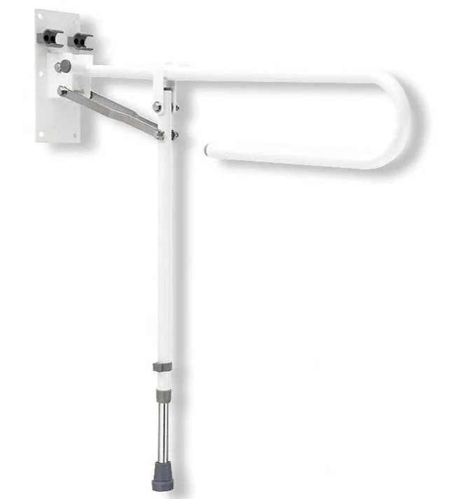 Barra Asidero de Baño Abatible con Pata | Baño Adaptado