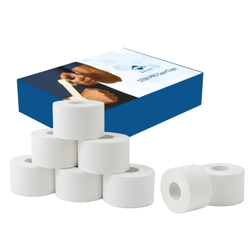 Starres, unelastisches Sporttape - 8 Rollen (3,8cm x 13,7m)