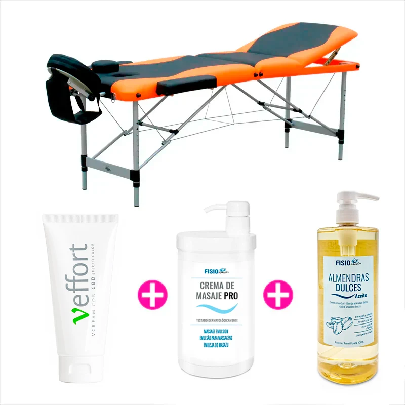Pack Relax Camilla Fisioterapia + Cremas de masaje