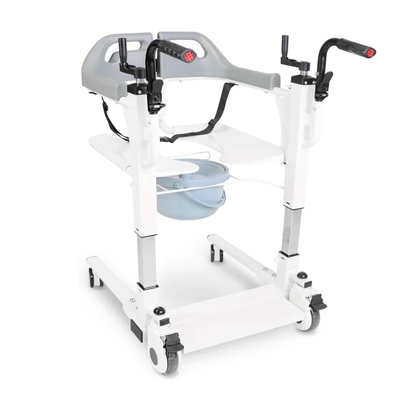 Silla de Transferencia para mayores con ruedas anchas