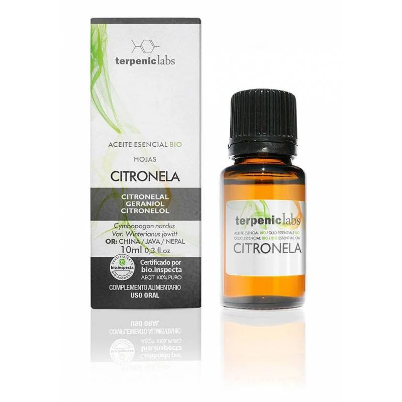Aceite esencial de Citronela de Java 10 ml Bio