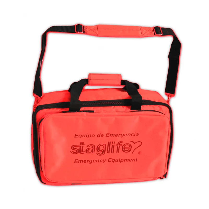Bolsa-Mochila emergencia 52x34x18 cm - color rojo