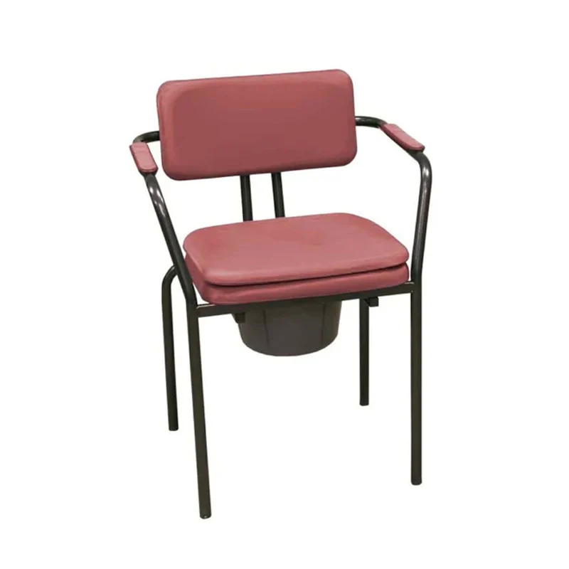 Silla con inodoro color Terracota