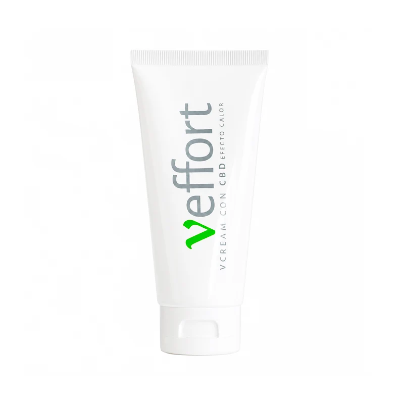 Vcream con CBD. Crema analgésica efecto de calor Veffort - ÚLTIMAS UNIDADES