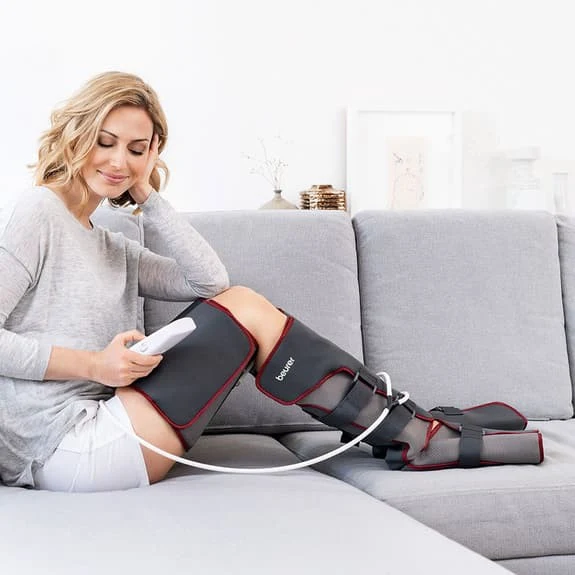 Botas de presoterapia Beurer FM 150 PRO gris rojo