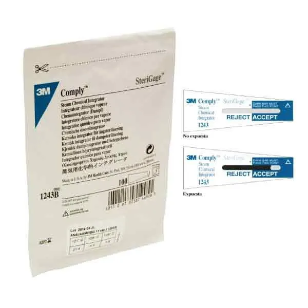 Integrador quimico Comply SteriGage 1243B