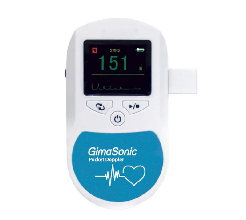 Doppler portátil GimaSonic con sonda 8 MHz
