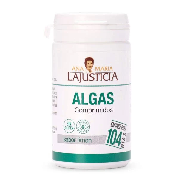 Algas sabor limón bote 104 comprimidos