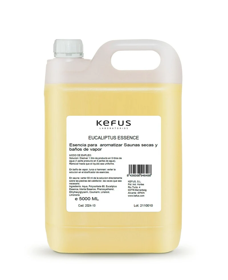 Kefus Eucaliptus Sauna Spa Essence 5 litros