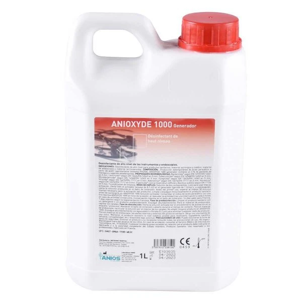 Desinfectante Instrunet Anioxyde 1000 ácido peracético