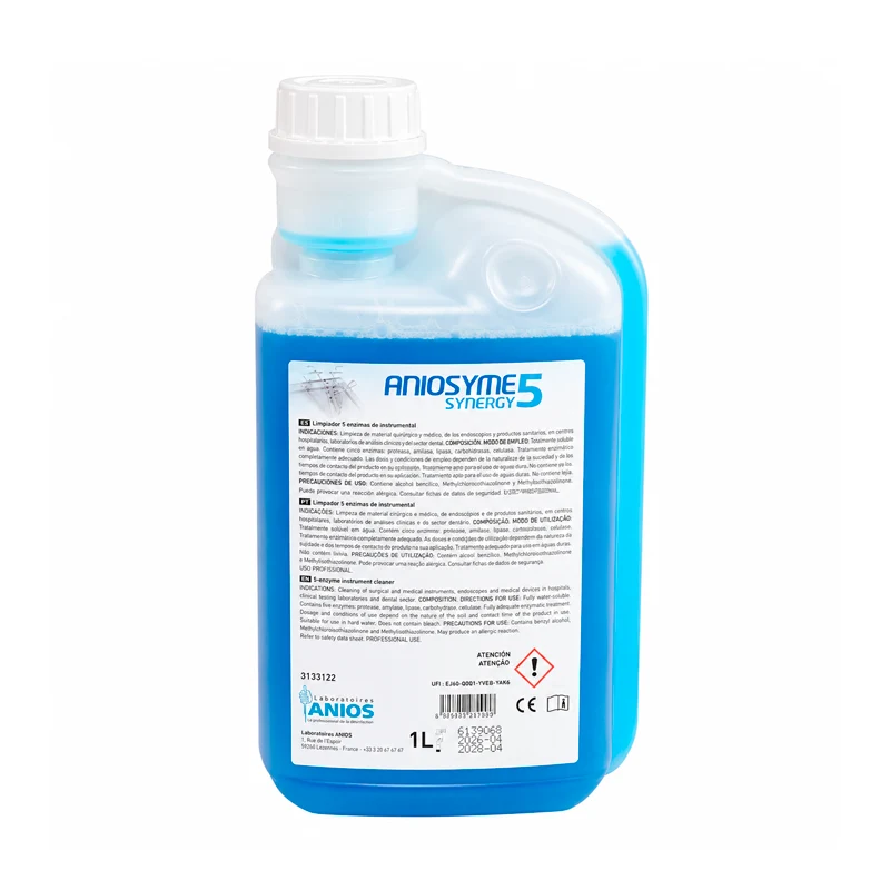 Detergente enzimático Aniosyme Synergy 5 - 1 Litro