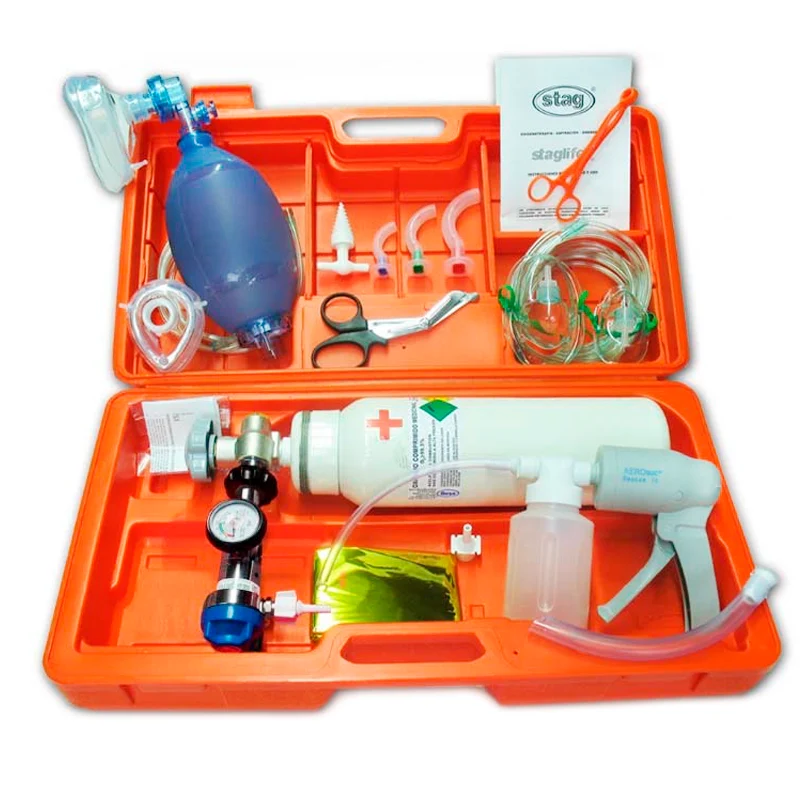 Maletín Oxigenoterapia E430 con Botella Cargada 2litros