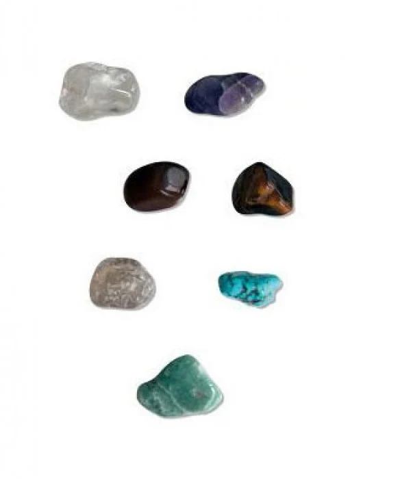 Juego 7 piedras para chakras