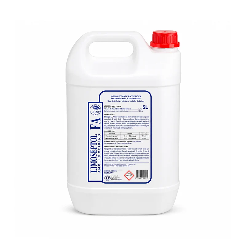 Desinfectante para Suelos y Superfecies Limoseptol Fa 5 Ltr.