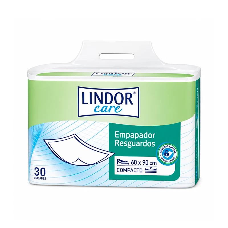 Bolsa de Empapadores Lindor care 60x90 cm - 30 unidades