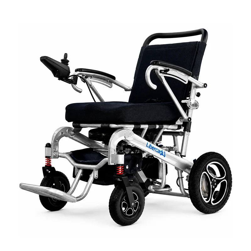 Silla de ruedas eléctrica Aura plegable con mando a distancia