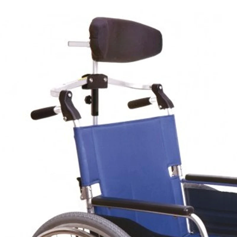 Reposacabezas plegable para silla de ruedas