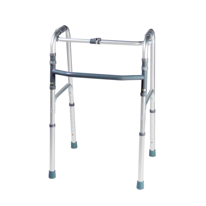 Caminador plegable de aluminio fijo